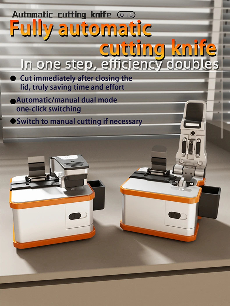 High precision Q1S Fully Automatic Electric Fiber Optic Cleaver ...