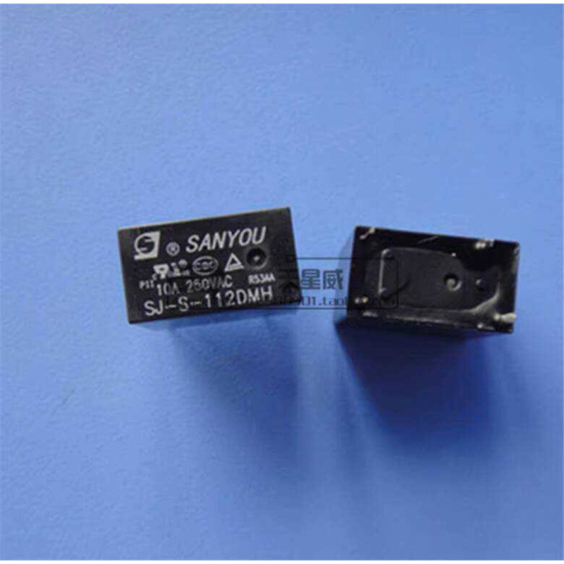 Rel&egrave; Di Potenza SanYou SJ-S-112DMH - 12VDC, 4 Pin, 10A 250VAC - Nuovo