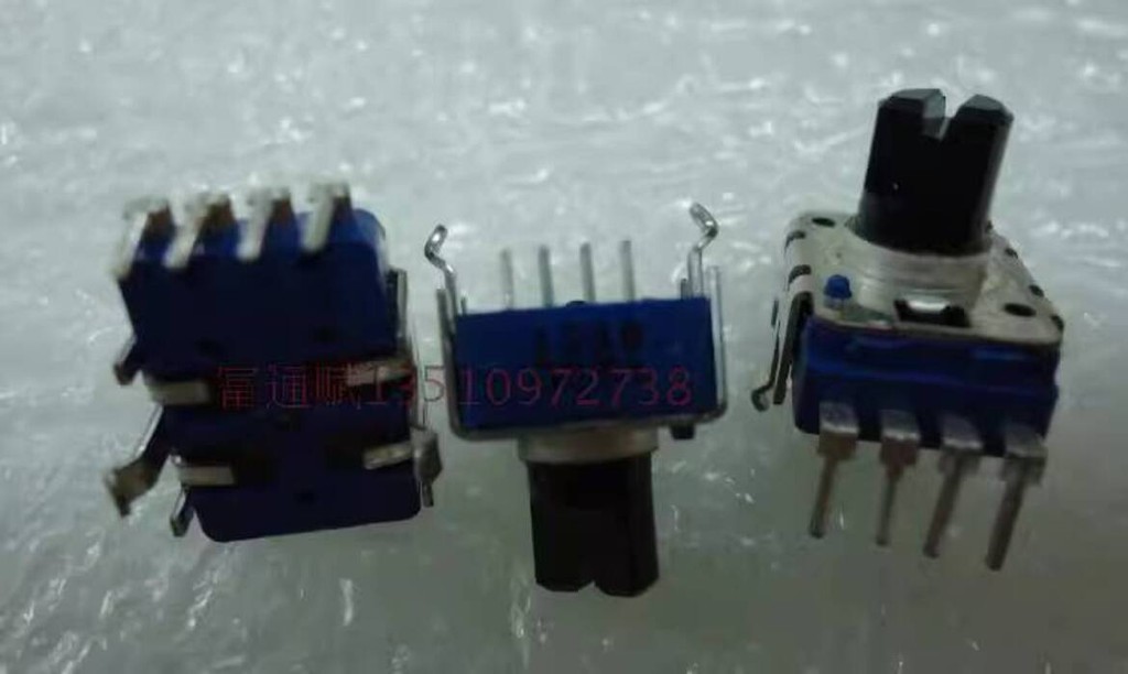 CODCOD Japan ALPS Potentiometer RK11K Series with Center Point B10K-8F ...