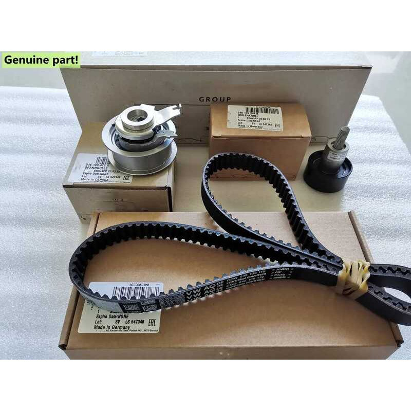W Set Premium Engine Timing Belt Tensioner Kit 04E198119a OEM For VW ...
