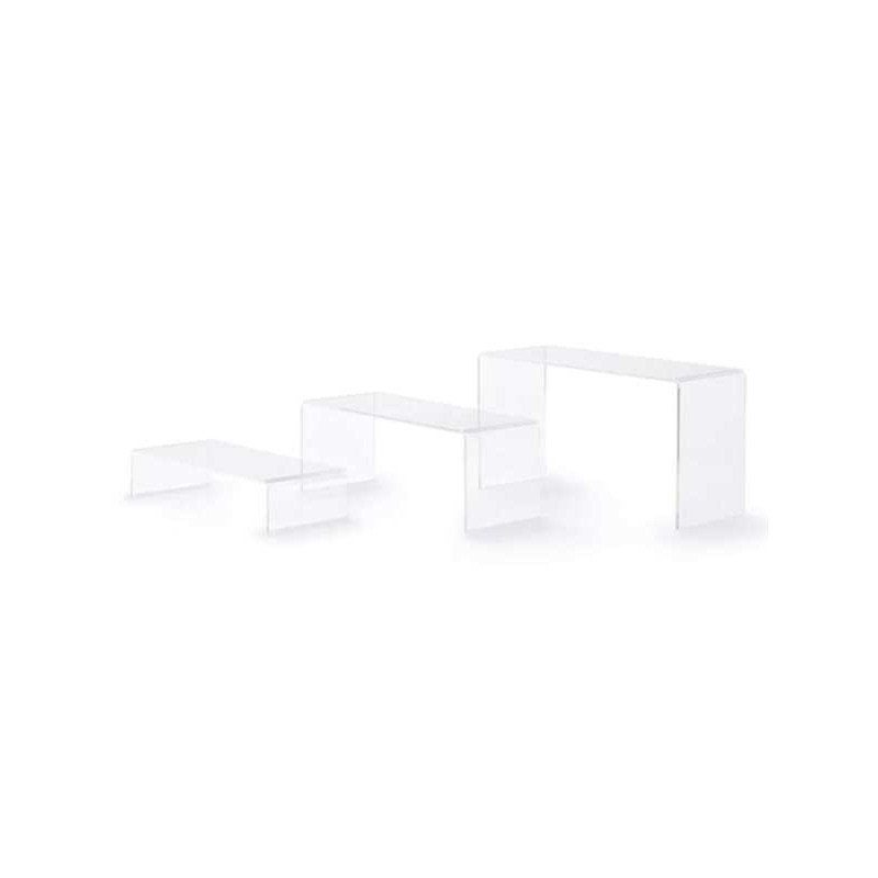 MUJI Acrylic Display Stand ㄇ-Shaped Storage Rack Organizer Desktop ...
