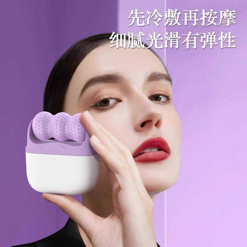 Cold Device Dual-Head Roller 2-in-1 Ice Compress Instrument for Edema ...
