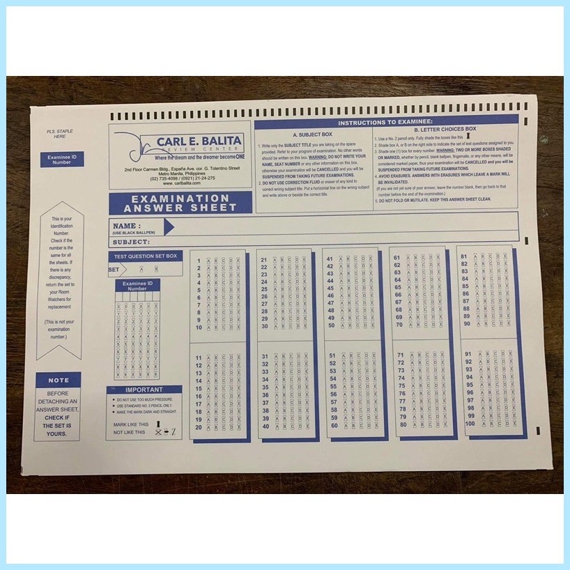 Shop scantron for Sale on Shopee Philippines