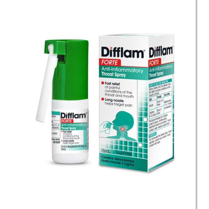 Allergy And Anti COD Inflammatory Difflam Forte Throat Spray Ml ...