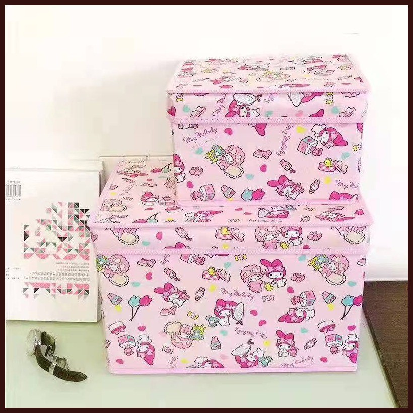 Storage Box Multi-Functional Foldable Character Printed Storage Box ...