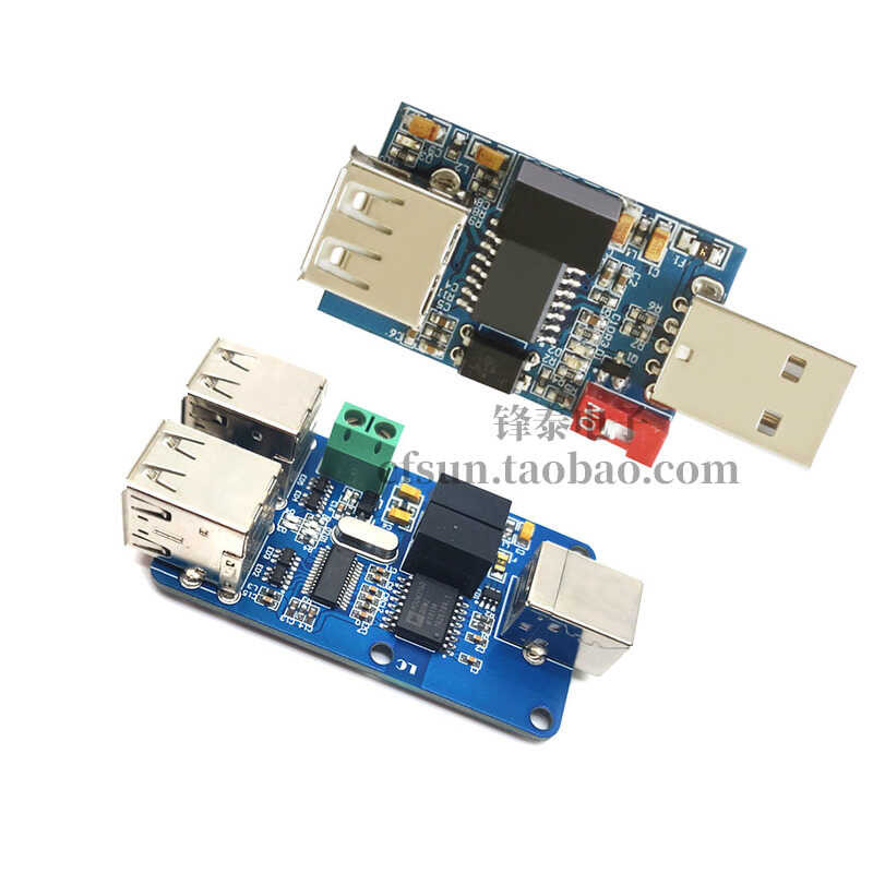 1-way 4-way Isolator to USB Isolation Module Coupling Protection Board ...