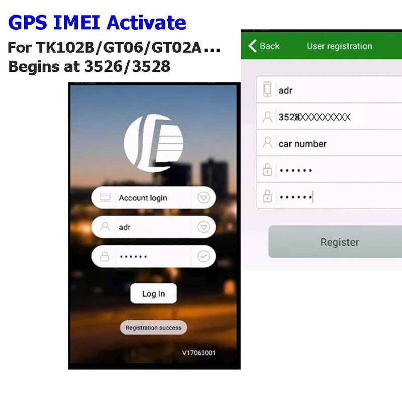 DAGPS GPS Tracker IMEI Activate 10 Years Lifetime For Gt02 Gt06 Tk200 ...