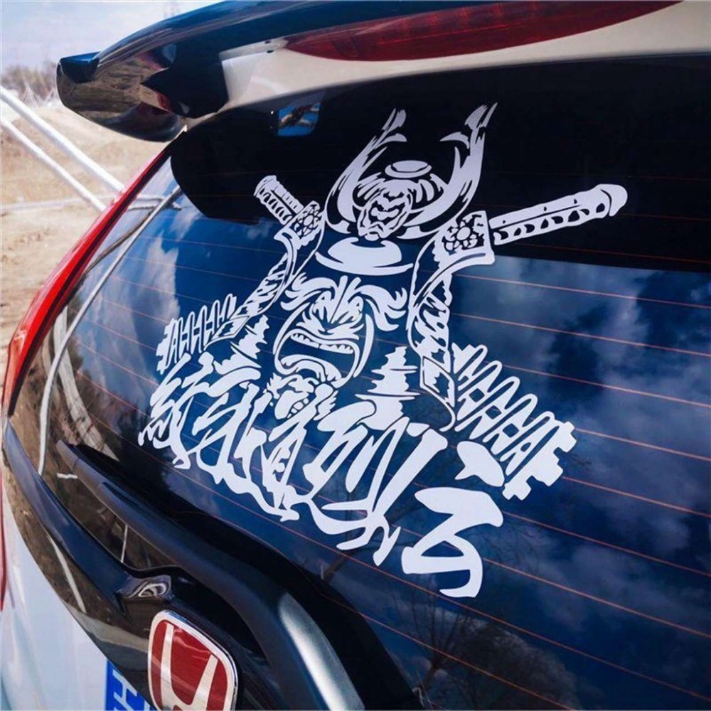 JDM Samurai Spray Paint Dangerous Men Car Reflective Vinyl Accessories ...