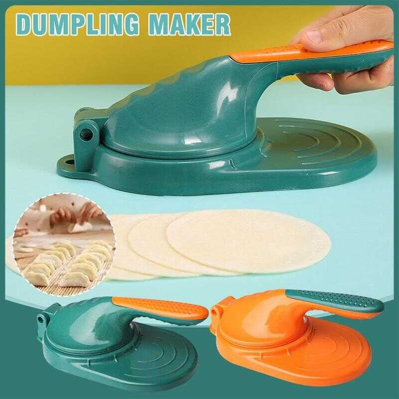 931 2In1 DIY Dumplings Wrapper Maker Dough Pressing Moulds Dumpling ...