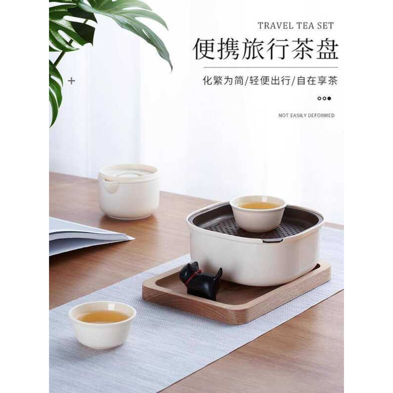 Travel Kung Fu Plastic Tray Teapot Teacup Outdoor Afternoon Mini ...
