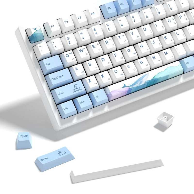 Yy Kbdiy Cherry Profile Keycaps Mechanical Keyboard Game 143 Key PBT ...