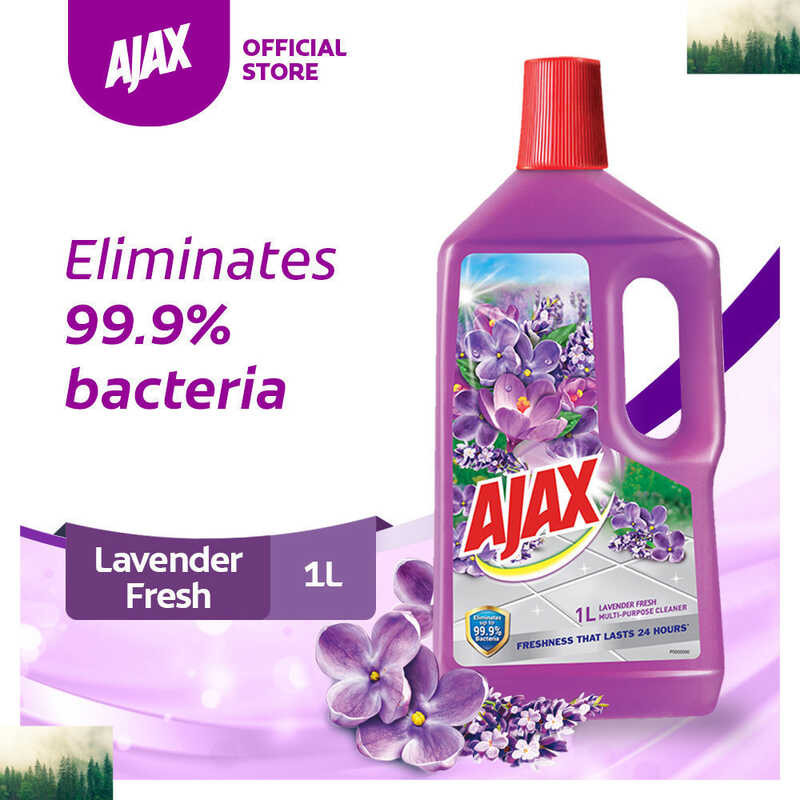 Ax Lavender Fresh Antibacterial Multipurpose Cleaner 1L %+ 37B | Shopee ...