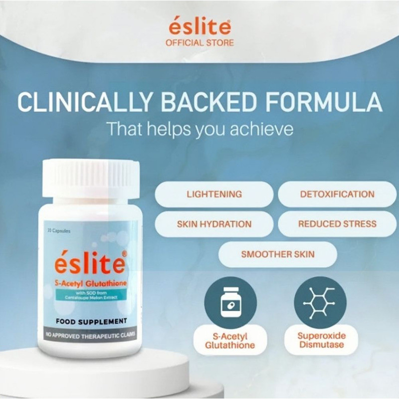 eslite glutathione review S-Acetyl Anti Aging And Skin Whitening Gluta Capsule 30 Capsules 967 Filter__New & Trending Size:30MG 10 PACK Ghk Cu Injection -