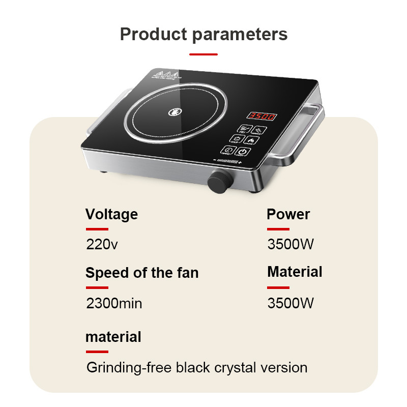 Multifunction Induction Cooker Energy-Saving Touch Screen Induction ...