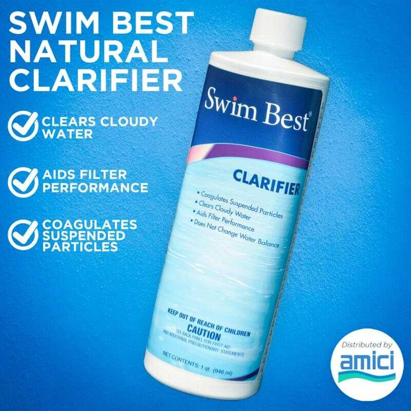 Swim Best Natural Clarifier For Swimming Pools, 1 Qt.(946 Ml) | Shopee ...