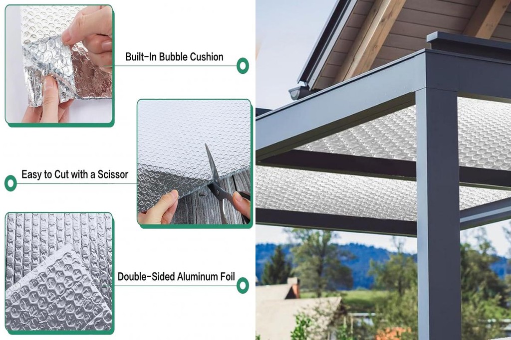 {Bakilili} R-value 24 Insulation Heat Insulation Film Reflective ...