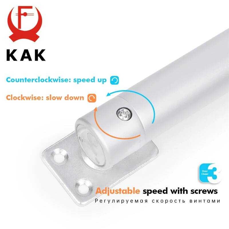 Overhead KAK Soft Automatic Close Harde Gas Spring Door Closer 110 ...