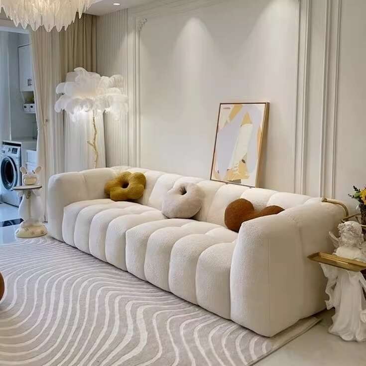☑♥ Feng Sanren Marshmallow Small Apartment Internet Celebrity Bedroom ...