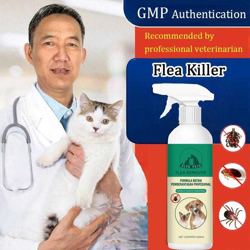Tick And Flea Killer Spary Pet Spray Skin Treatment Spray Effective ...