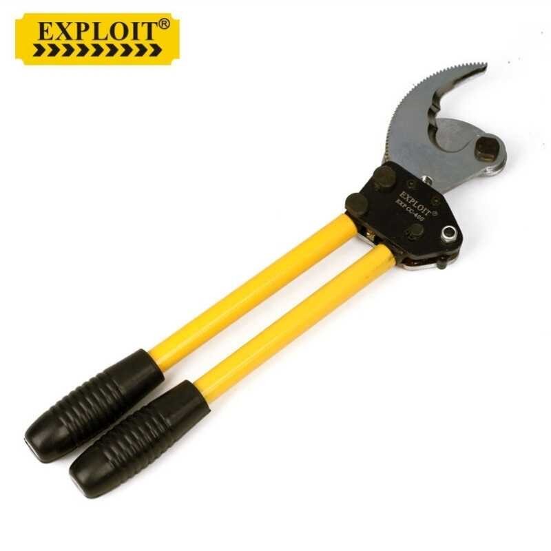 EXPLOIT Ratchet Manual Cutting Pliers Cable Cutter EXPCC-4 | Shopee ...