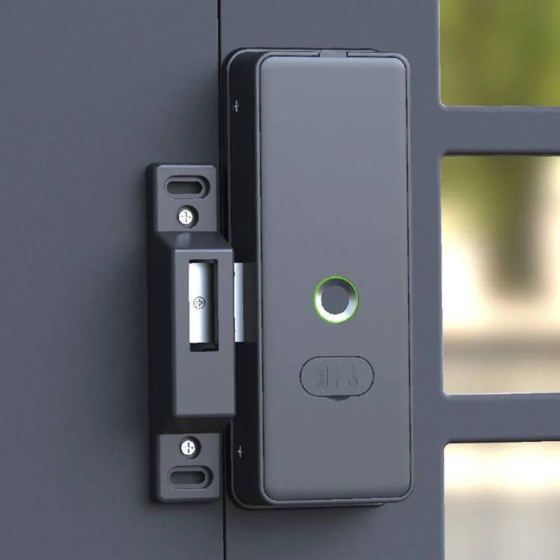 Inteligente Cerradura For Villa Swing Fence Gate Double Fingerprint ...