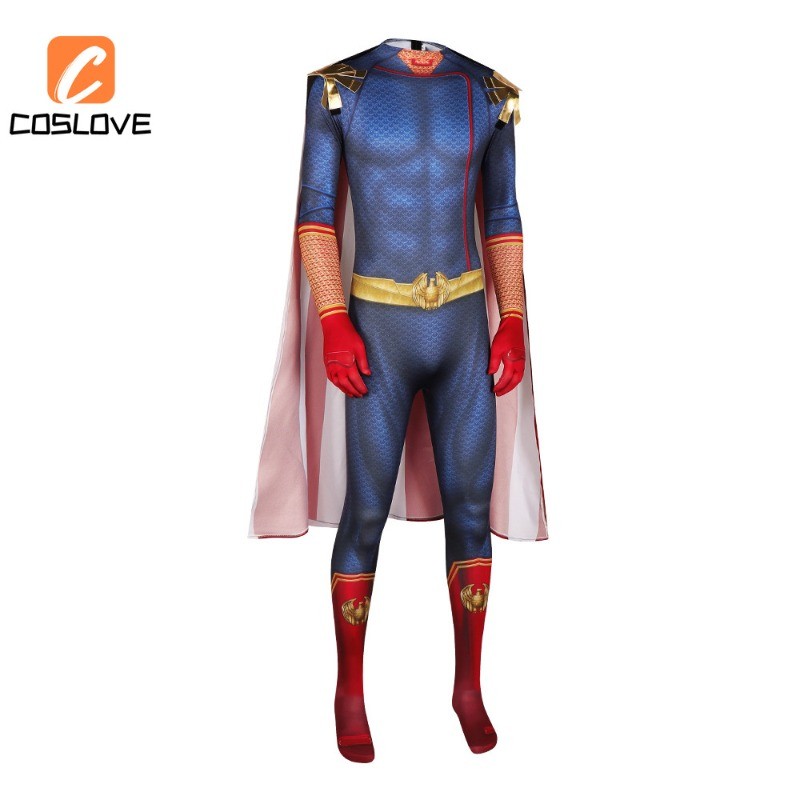 The Boys Homelander Cosplay Clothing Full Set Costume Outfits For Man ...