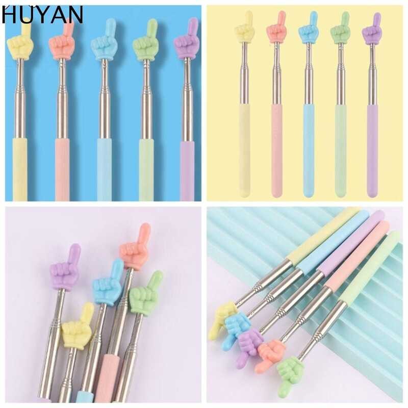 HUYAN Retractable Reading Guide Finger Shape Telescopic Pointer ...