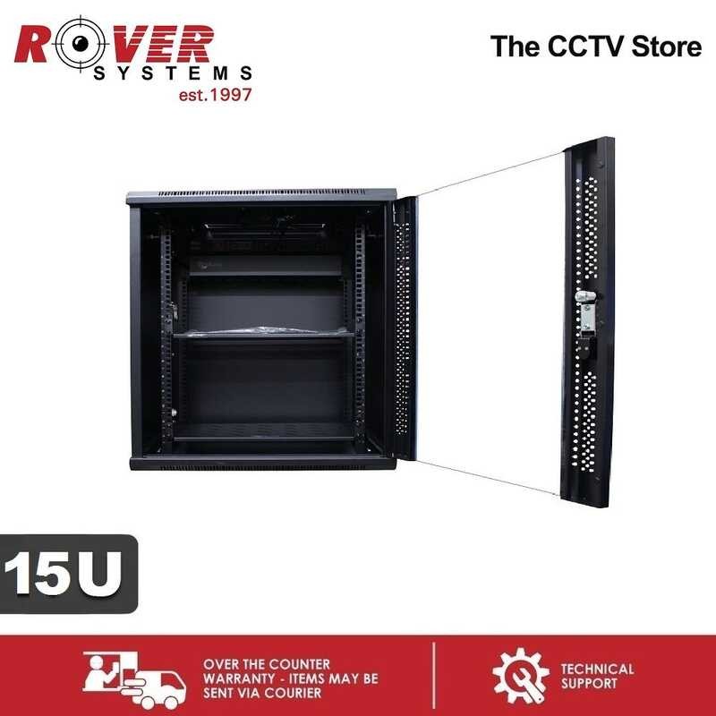Rover Systems 15U X 600Mm Wall Mount Endura Data Rack Cabinet For CCTV ...