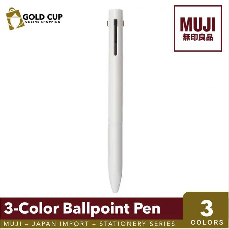 MUJI Triangular 3-Color Ballpoint Pen Fce | Shopee Philippines