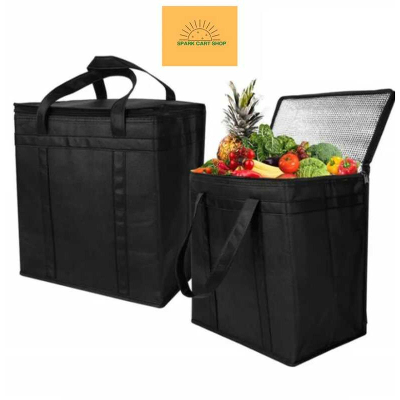 Spark Cart Delivery Bag Thermal Food Catering Grocery Large Insulated