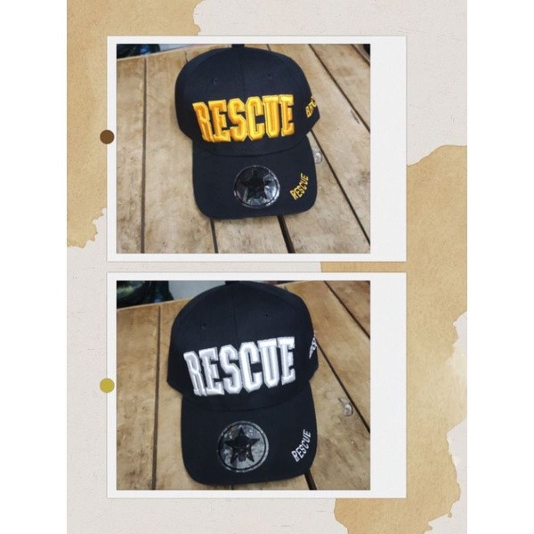Rescue 3D Embroidered Cap | Shopee Philippines