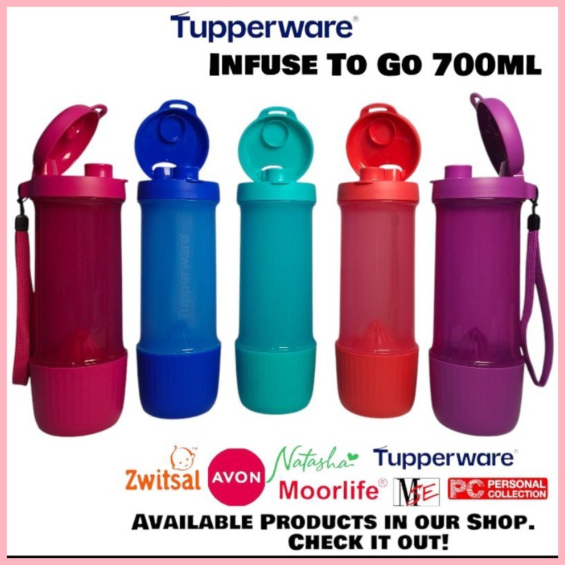 Tupperware Infuse To Go 700ml (100% Original/Authentic) | Shopee ...