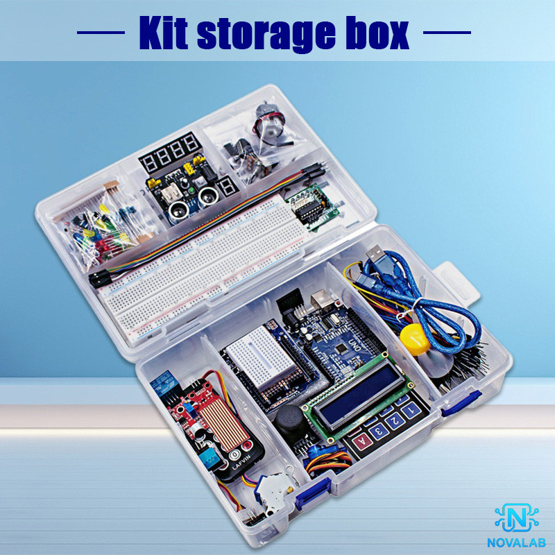 NovaLab Super Starter Kit for Arduino UNO R3 Kit with PDF Tutorial ...