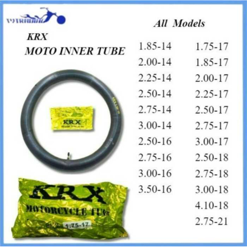 Krx Inner Tubes Interior For Motor Tire Universal All Models (Wholesale ...