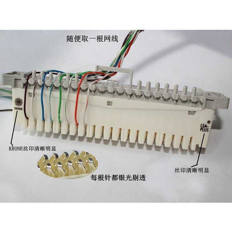 10 Pairs Module VDF Telephone Voice Distribution Frame Patch Panel ...