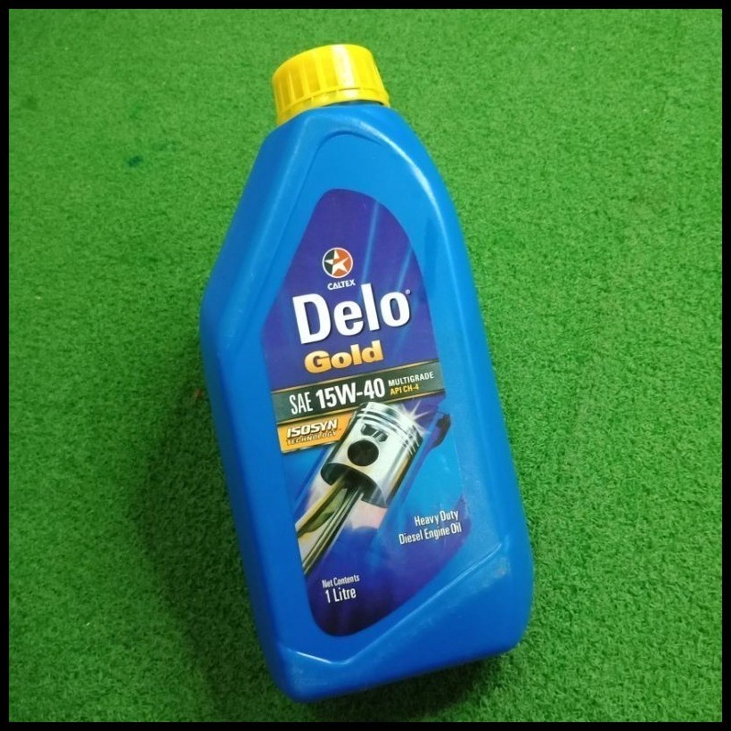 Caltex DELO shell Gold 15w-40 【1L】 fully synthetic Car Heavy Duty ...