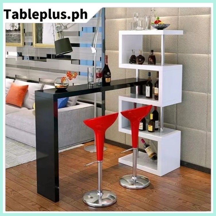 COD Modern MINI Bar table Rotating 360 Swivel Bar counter table coffee ...