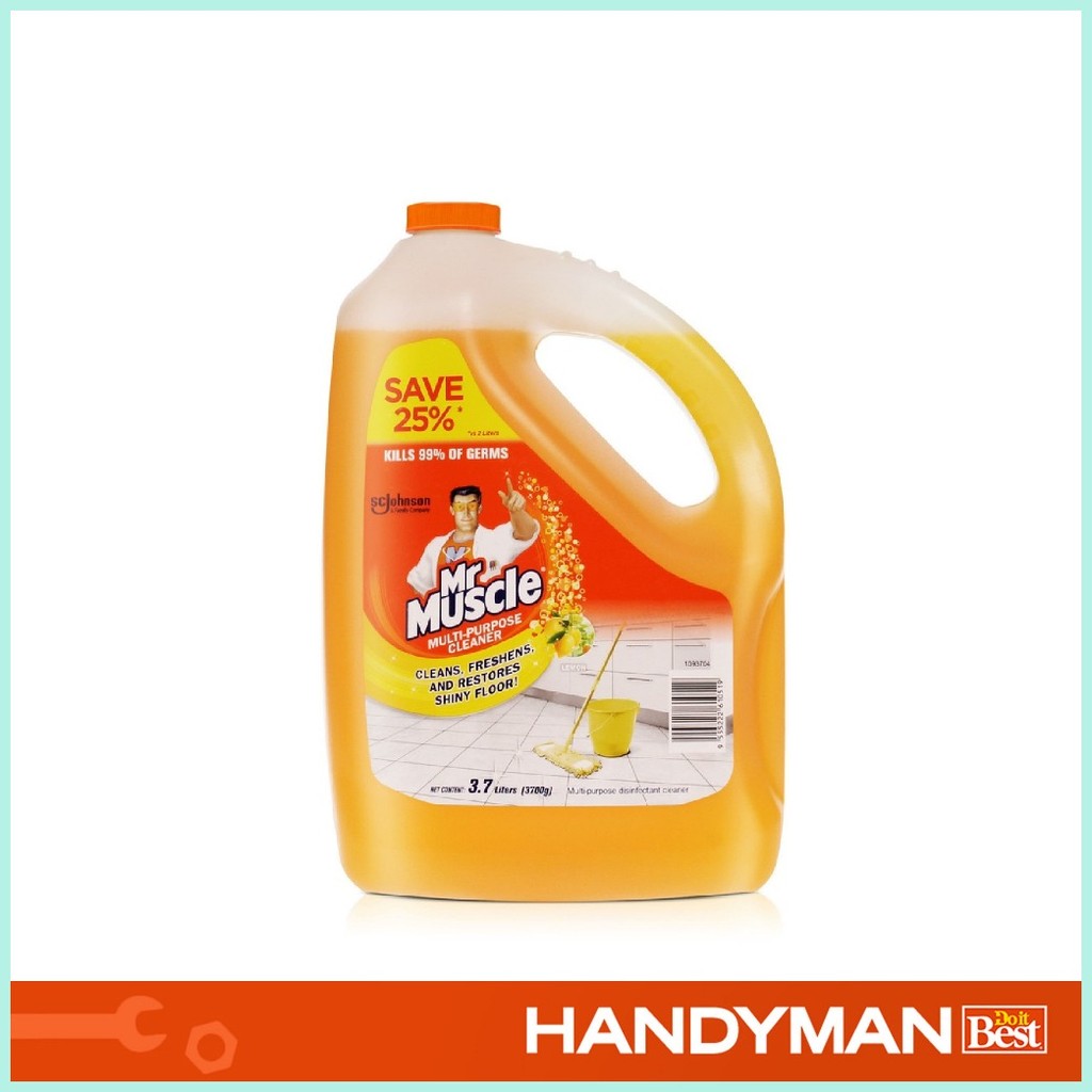 Mr. Muscle All Purpose Cleaner Lemon 3.7Liters | Shopee Philippines