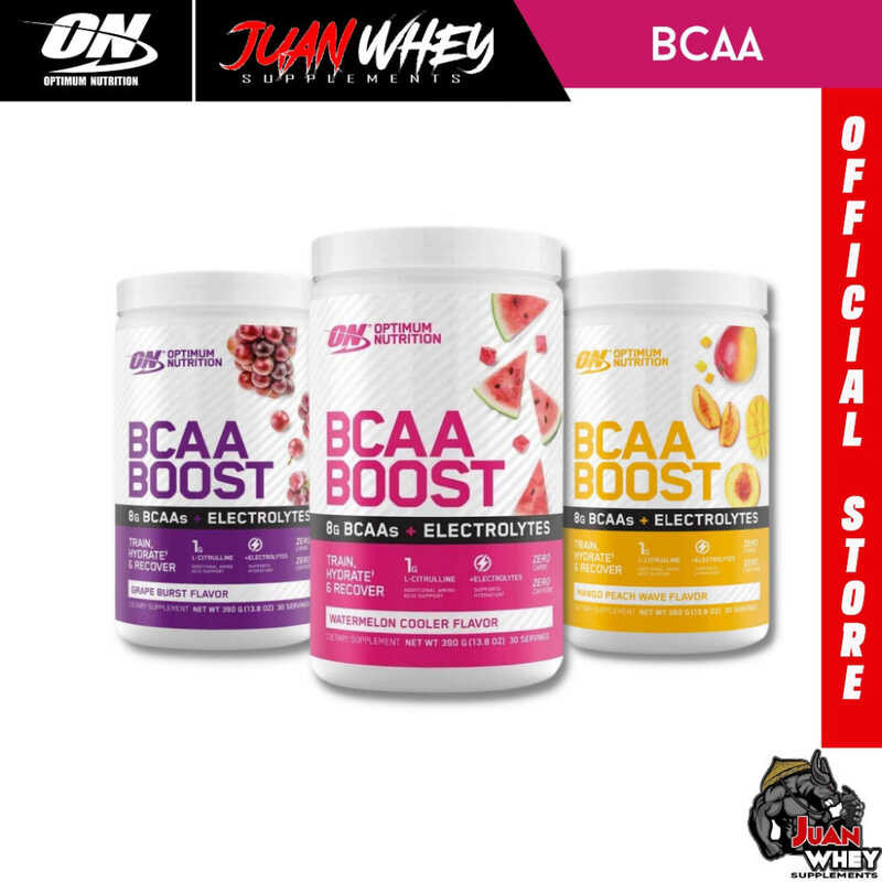 Optimum Nutrition (On) BCAA Boost: Drink With L-Citrulline ...