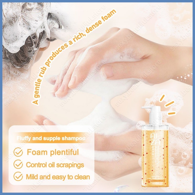 AZLA Fragrance Anti-Dandruff Shampoo Mite Removing Oil Control Fluffy ...