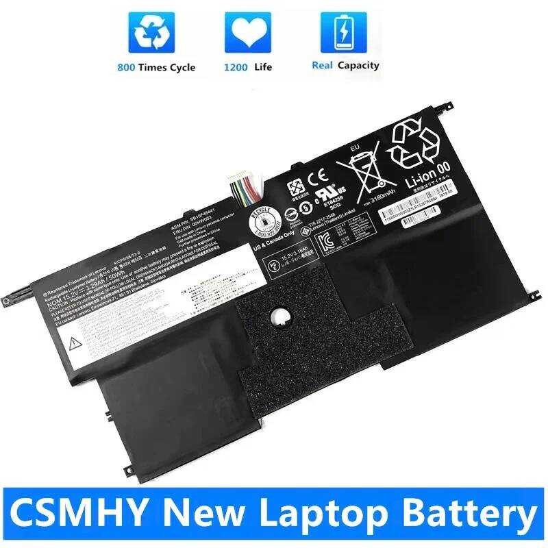 00HW002 00HW003 Replacement Battery For Lenovo ThinkPad X1 Carbon Gen 3 – 50Wh, 4-Cell