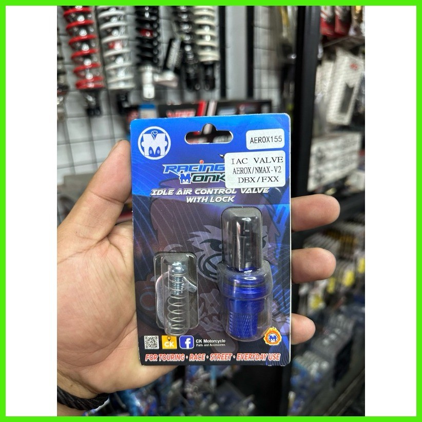 Racing Monkey IAC VALVE / ISC VALVE for Burgman,Aerox V1 v2, Nmax v1 v2 ...