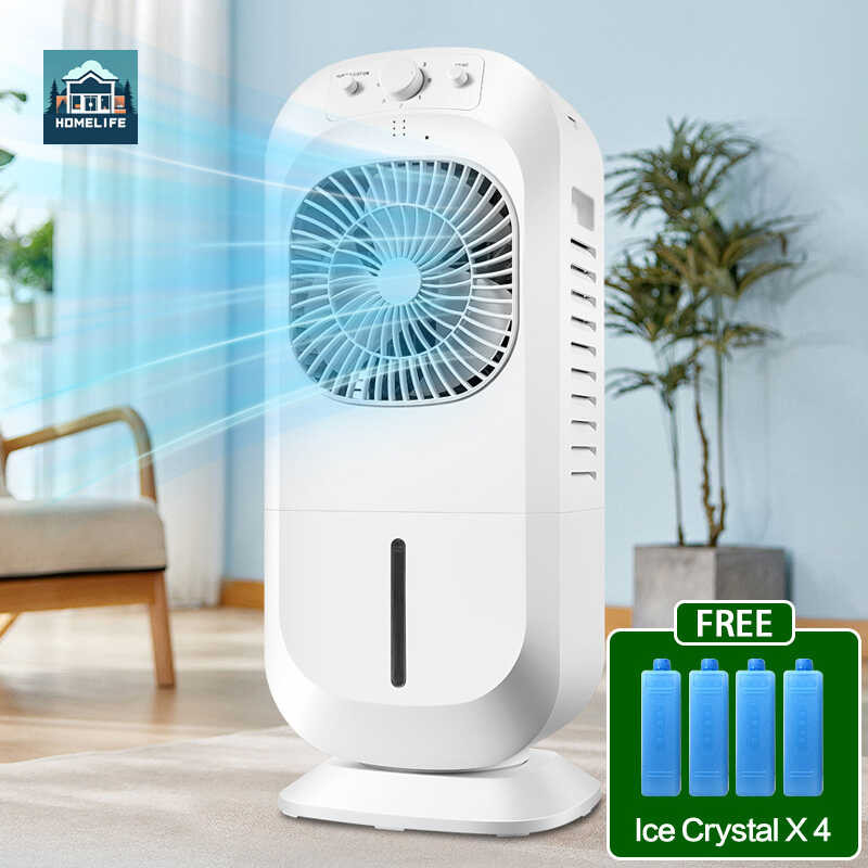 Air Cooler Fan With Ice Box Stand Large Water Tank Tower Inverter ...