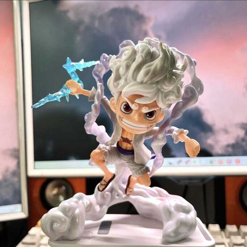 New One Piece Figurines GK Gear 5 Figure Sun God Nika Luffy Action ...
