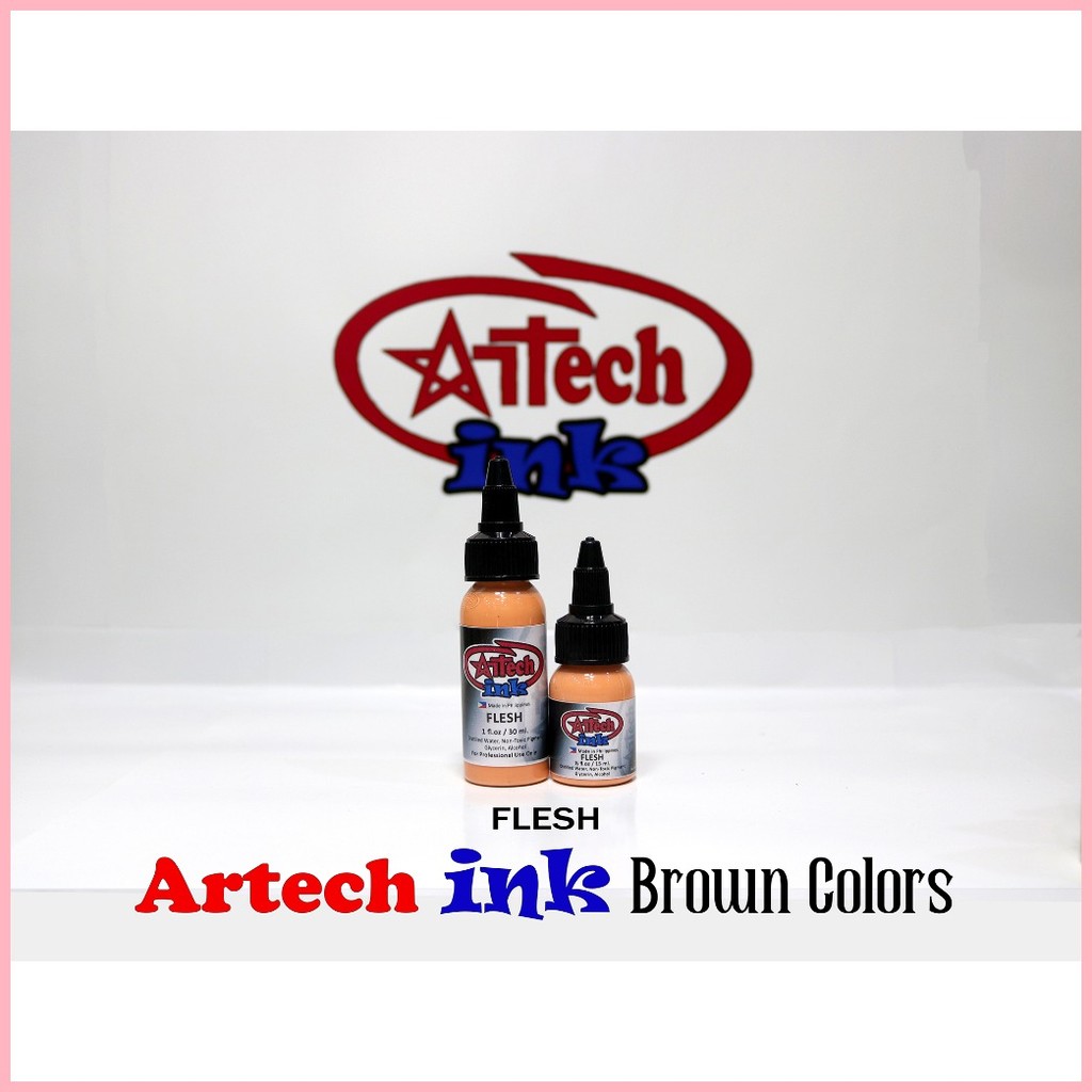 ARTECH INK COLORS [BR0WN COLORS] (Originally Filipino Made Tattoo Inks ...