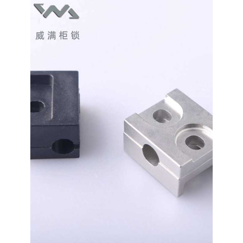 RG006-2 Locking Fixing Connecting Guide Piece Black Plastic Rod ...