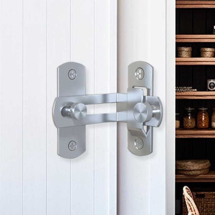Door Hasp Latch Lock 304 Stainless Steel Safety Packlock Clasp for ...