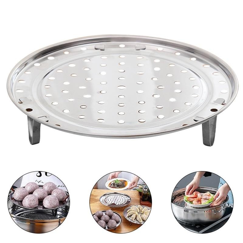 Stainless Steel Steamer Rack Adjustable Multifunctional Steaming Rack ...