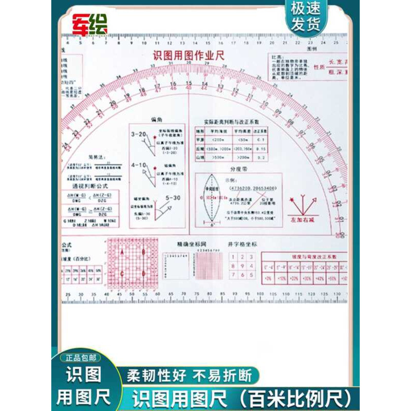 Junhui 0m for Reading, Drawing Topography Command Marking Scale Slope ...