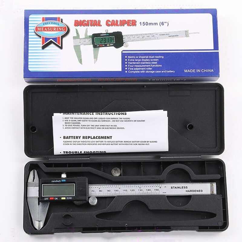 Callipers Electronic Digital Caliper Micrometer Vernier Gauge Measuring ...
